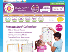 Tablet Screenshot of happy-when-organised.co.uk